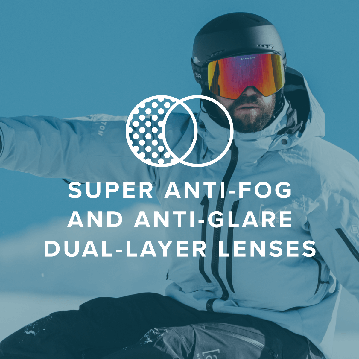 Frontier Snow Goggle - Powder Peach