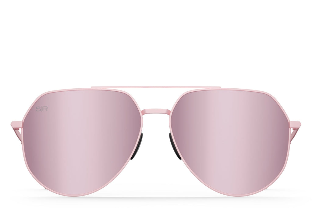 Tangle Free Aviator Hex - Rose Polarized