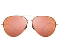 Tangle Free Aviator - Rose Gold Polarized