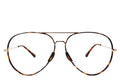Tangle Free Aviator M/L Rx - Tortoise